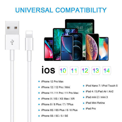 10FT Long USB Data Cable for Iphone