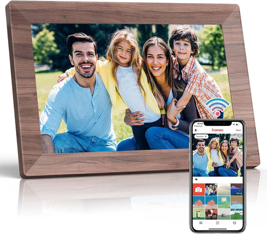 Wifi 10.1'' Digital Picture Frame with 1280X800 Resolution, Touchscreen Digital Photo Frame Share Photos and Videos Remotely via APP - Gift Guide for Mother'S Day