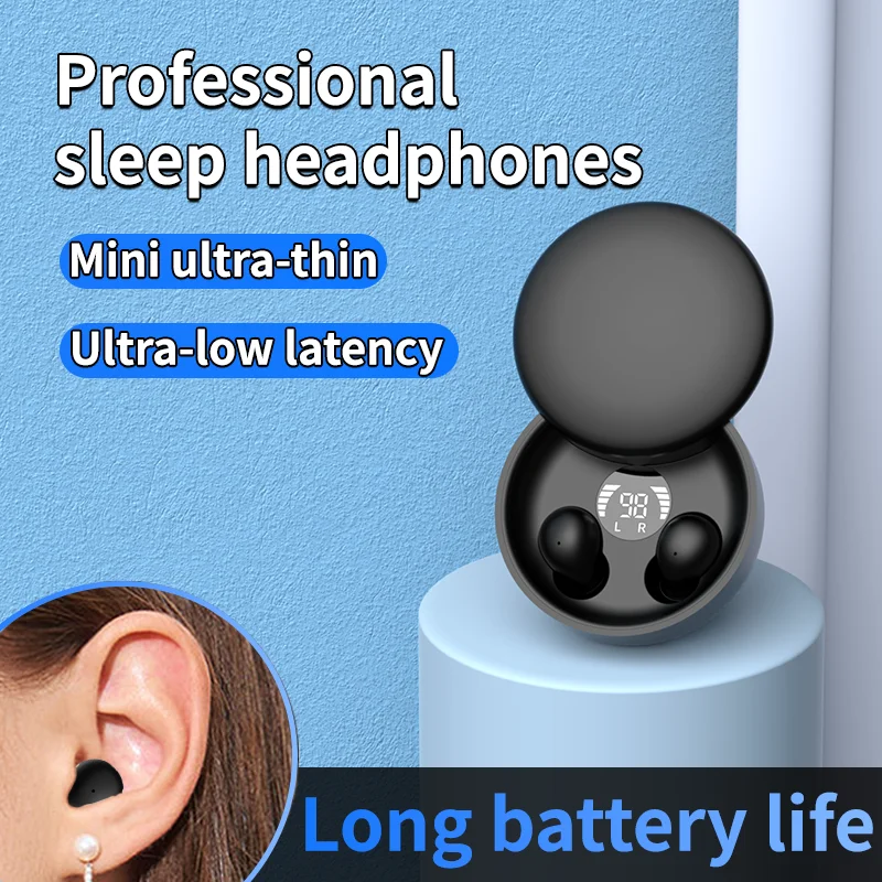SK26 Bluetooth 5.4 Invisible Sleeping Earbuds - Image 2